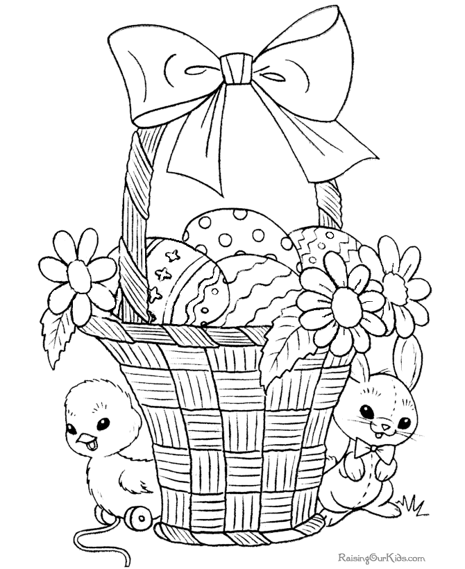 Easter coloring pages
