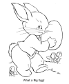 Bunny coloring pages
