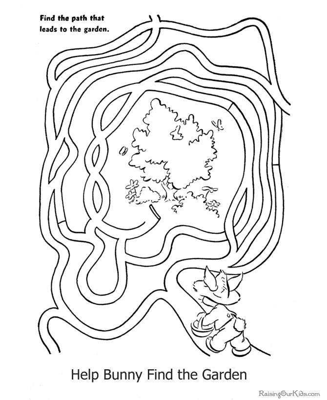easter printable for kid