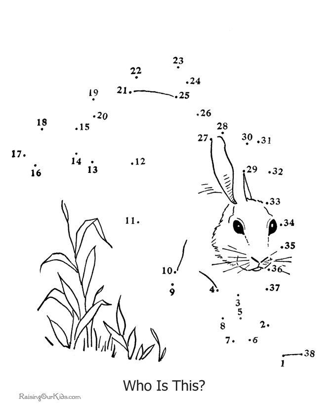 free easter craft pages