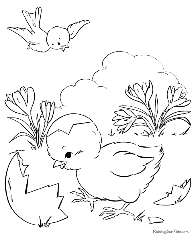 Easter coloring pages