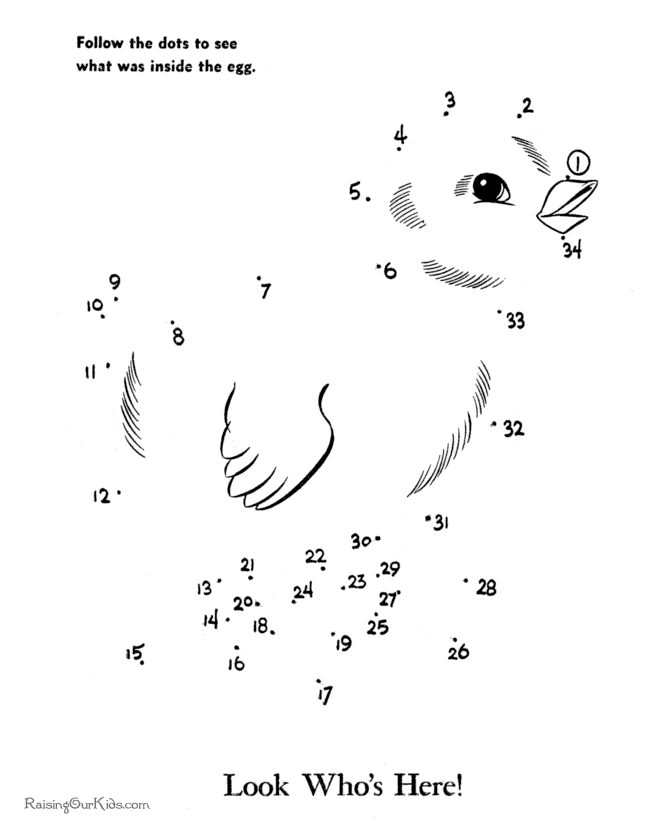 Printable Easter coloring page