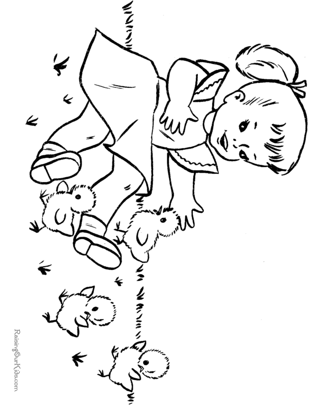 Printable Easter coloring pages