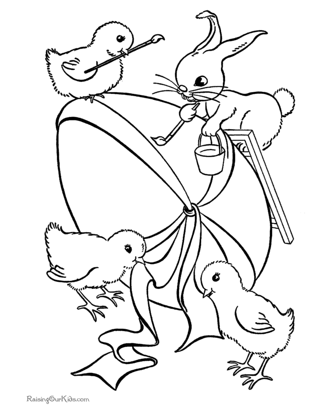 Easter coloring pages