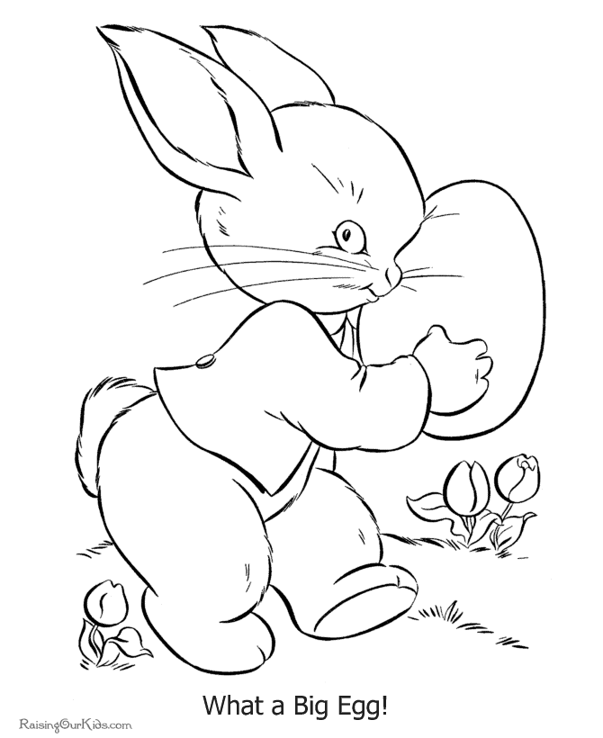 Easter eggs to color