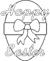 Happy easter egg page