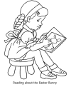 Kids Easter coloring pages