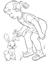 Kids Easter coloring pages