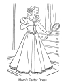 Kids Easter color pages