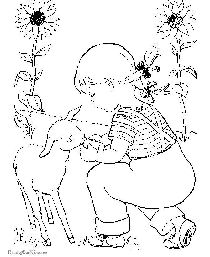 Coloring book page
