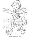 colouring in easter page