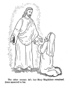 Kid Christian religious Easter page