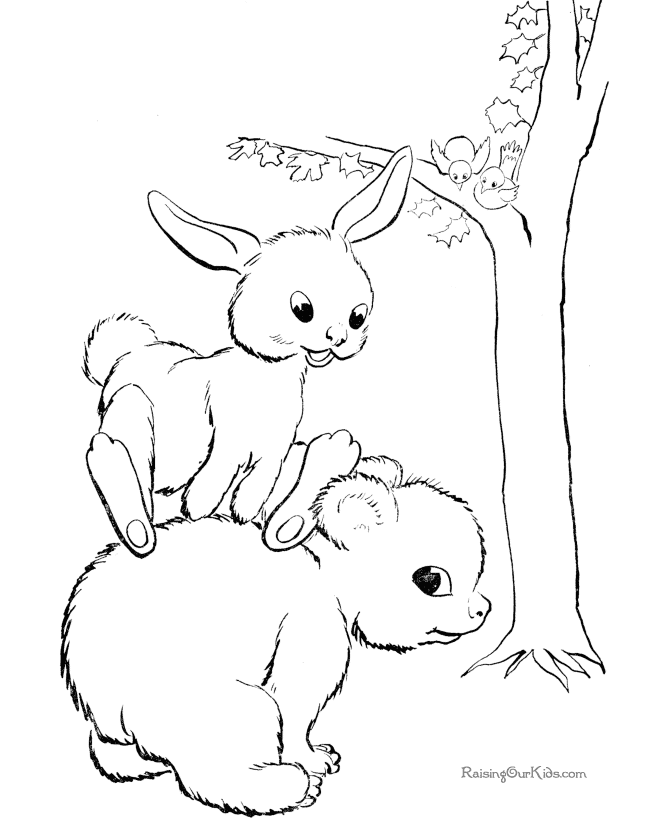 Easter coloring pictures