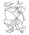 Easter coloring pictures for kid