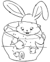 Cute Easter pictures to color