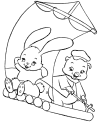 Easter pictures to color