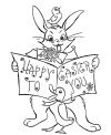 Easter pictures to color