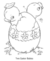 Easter coloring sheets