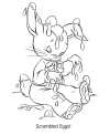 Cute Easter coloring sheets