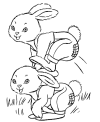 Easter sheet to print and color