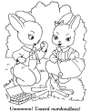 Easter sheets to color