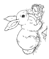 Free printable Easter sheets to color