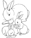 Free Easter sheets to color
