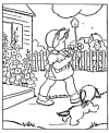 Free Easter color sheets for kid