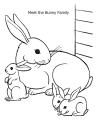 Easter color sheets